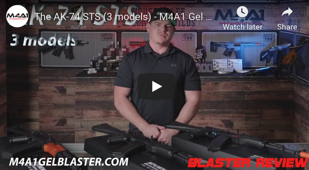 The AK-74 STS - 3 models!!!
