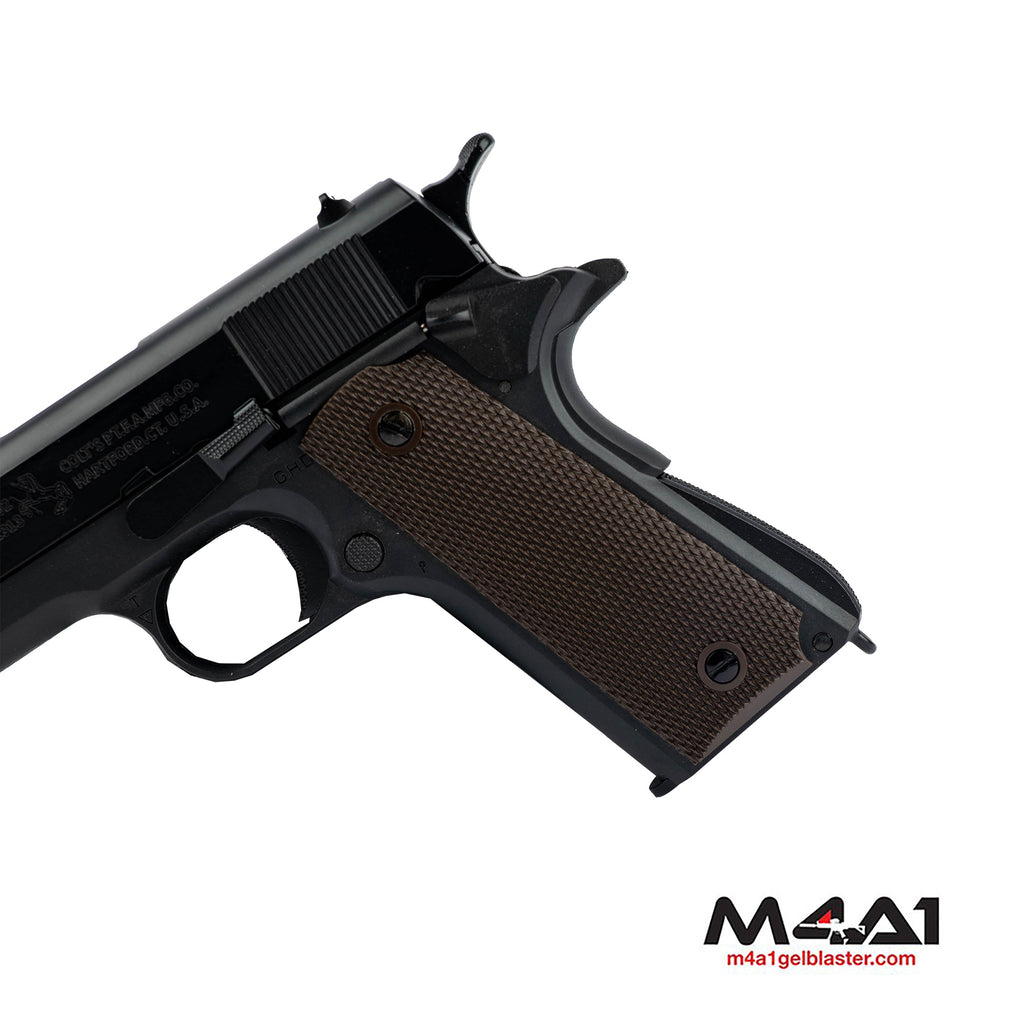 Colt 1911 Black Manual Gel Blaster Pistol