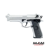 GTW Beretta Silver Manual Gel Blaster Pistol
