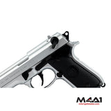 GTW Beretta Silver Manual Gel Blaster Pistol
