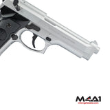 GTW Beretta Silver Manual Gel Blaster Pistol