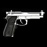 Double Bell - Beretta M92 (silver) Green Gas Blowback Gel Blaster