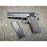 Golden Eagle - 1911 COLT (Black) Green Gas Blowback Gel Blaster