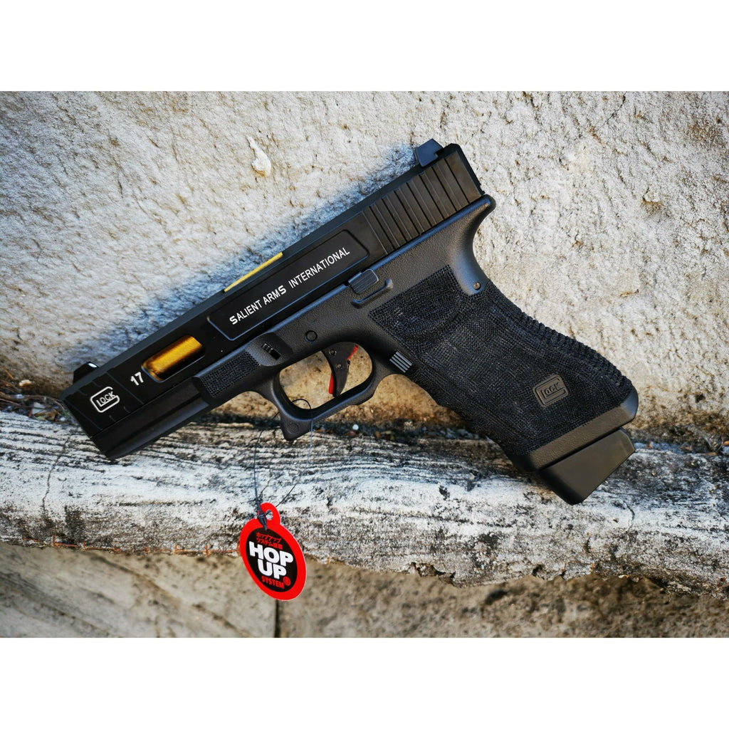 DOUBLE BELL - G17 SAI Gel Blaster – Custom Deluxe (Green Gas Version Blowback)