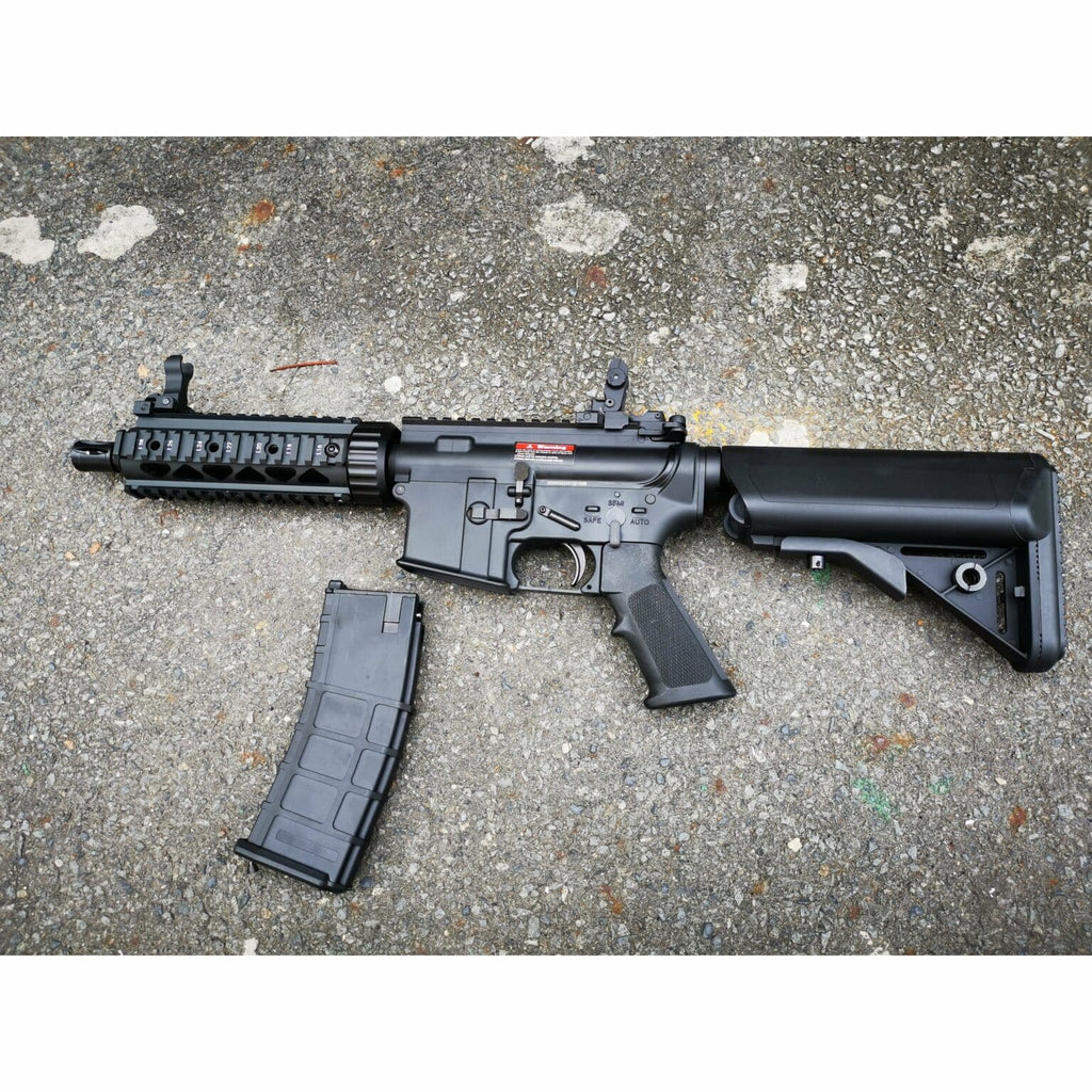 Golden Eagle - M4 CQB FULL METAL Green Gas Blowback Gel Blaster