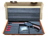 Golden Eagle - 1887 Stubby Lever Action Shotgun (Real Wood) Green Gas Gel Blaster