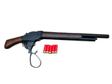 Golden Eagle - 1887 Standard Wild Lever Action Shotgun (Real Wood) Green Gas Gel Blaster