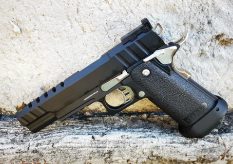 Golden Eagle - GMX Hi-Capa 5.1 Green Gas Blowback Gel Blaster