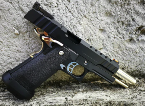 Golden Eagle - GMX Hi-Capa 5.1 Green Gas Blowback Gel Blaster