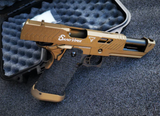 Golden Eagle - 2011 TTI SAND VIPER Green Gas Blowback Gel Blaster