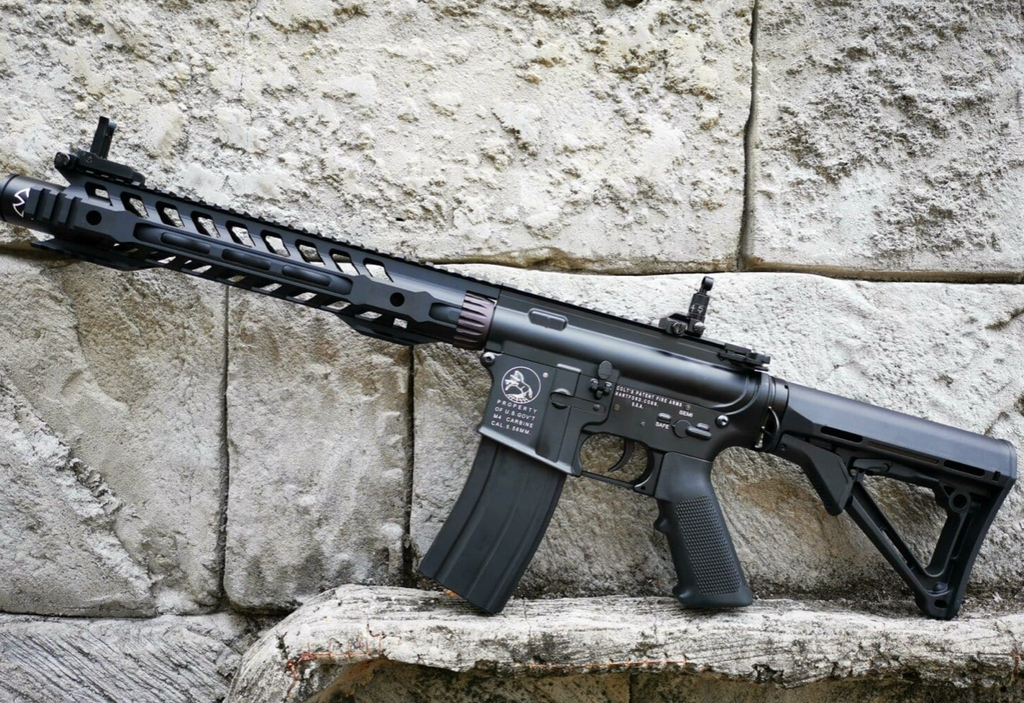 DOUBLE BELL M4 12″ Handguard metal gel blaster AEG (Colour: Black)