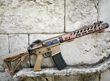 DOUBLE BELL M4 12″ Handguard metal gel blaster AEG (Colour: Sand)