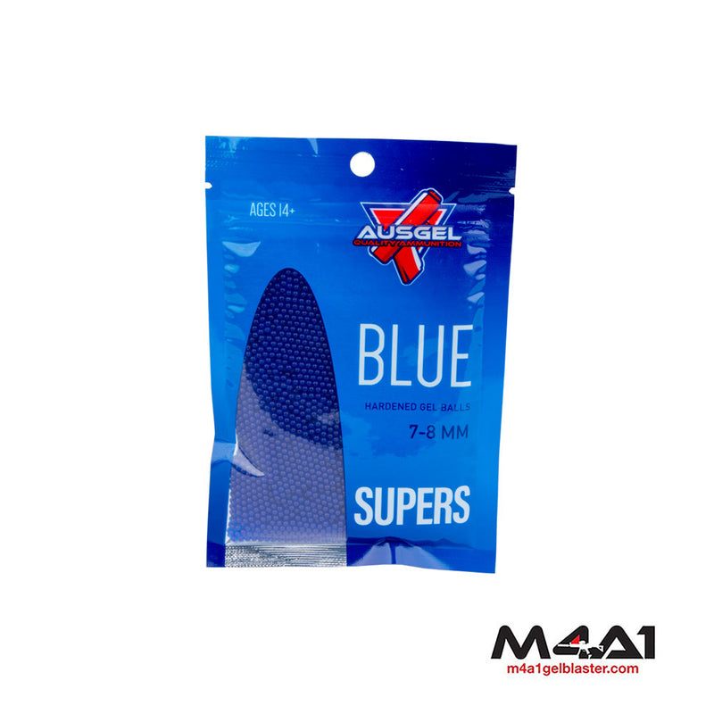 AUSGEL 7-8mm Super Gels Blue - 60g