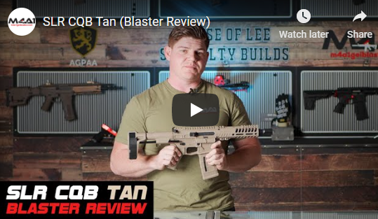 SLR CQB Tan (Blaster Review)
