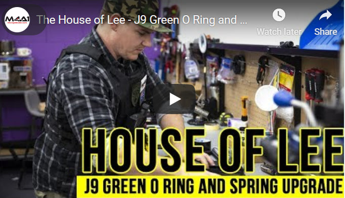 The House of Lee - J9 Green O Ring and Spring Upgrade