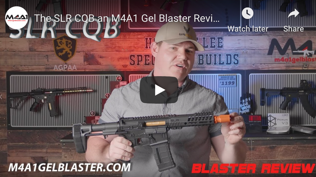 The SLR CQB - M4A1 Gel Blaster Review