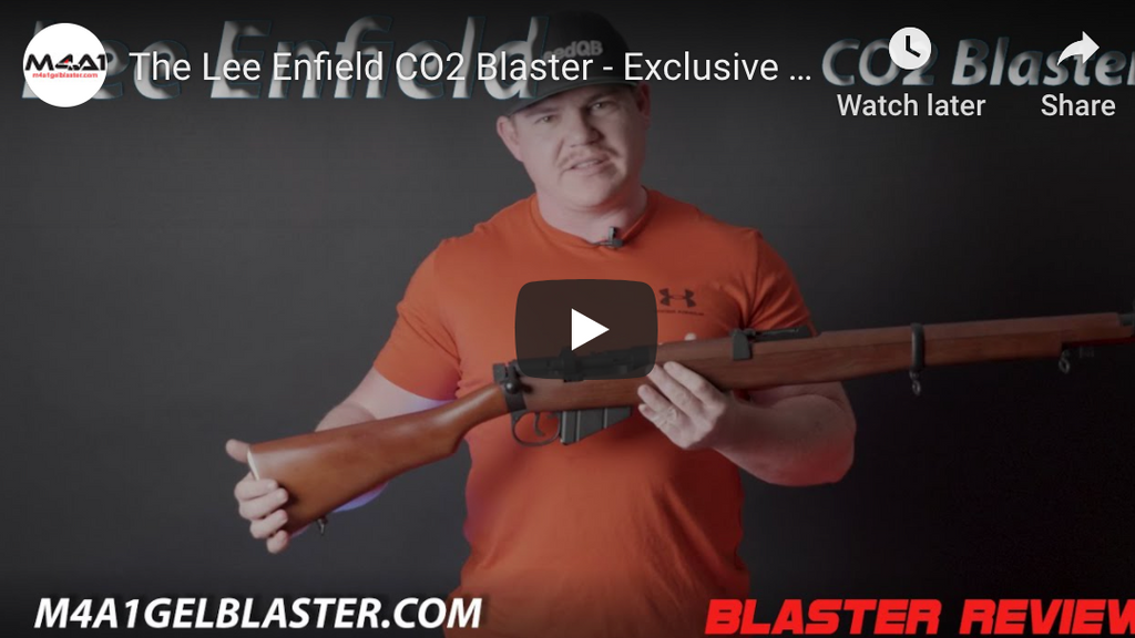 The Lee Enfield CO2 Blaster - Exclusive To M4A1 Gel Blaster!