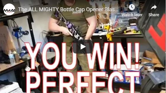 The ALL MIGHTY Bottle Cap Opener Blaster