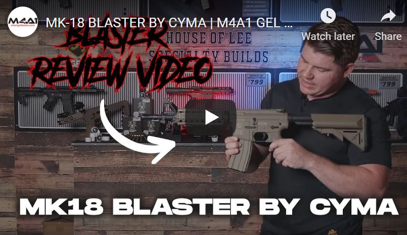 THE MK-18 BLASTER BY CYMA!!