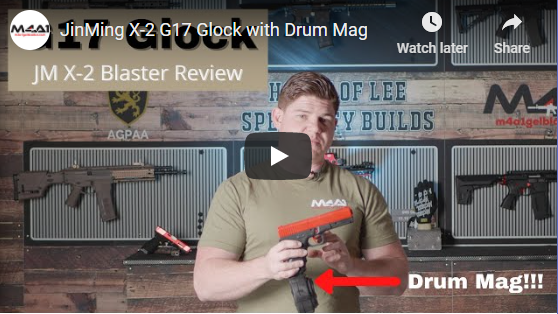 JinMing X-2 G17 Glock with Drum Mag