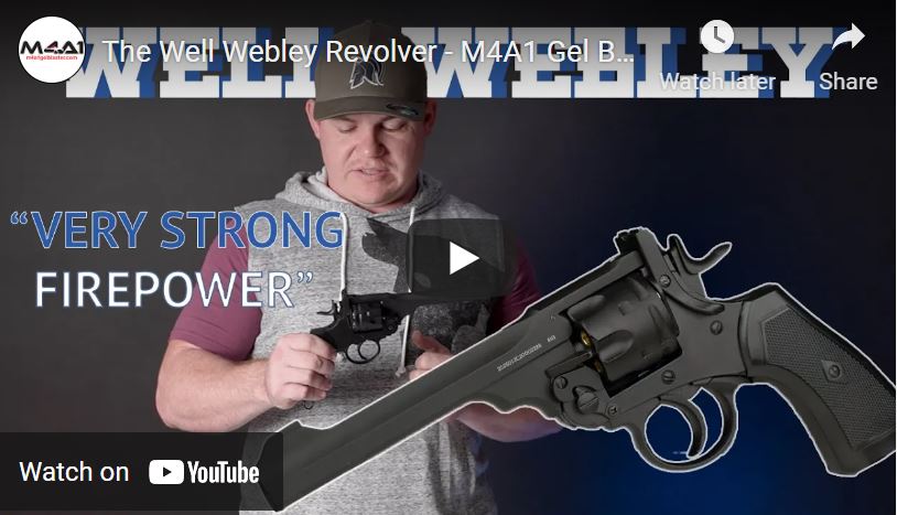 The Well Webley Revolver 😮