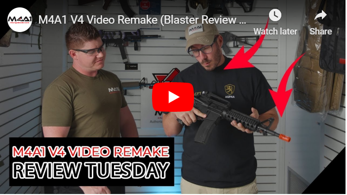 M4A1 V4 Video Remake (Blaster Review Tuesday)