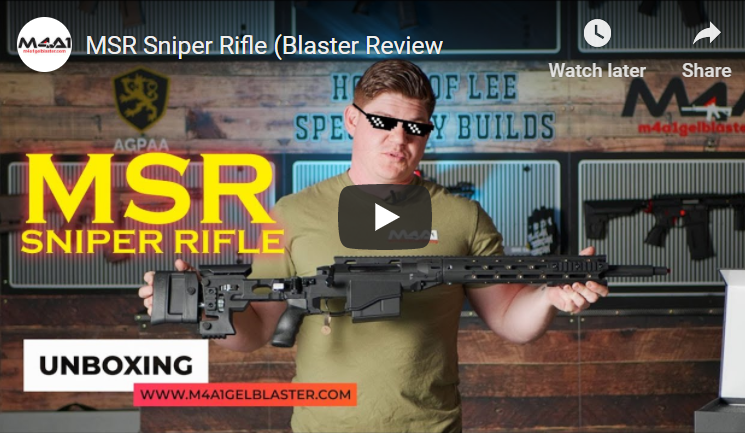 MSR Sniper Rifle (Blaster Review)