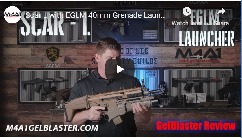 Scar L with EGLM 40mm Grenade Launcher!!!