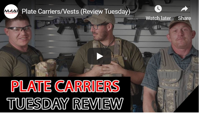 Plate Carriers/Vests (Review Tuesday)