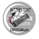 11.1vt Battery - Square 1800Mah