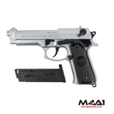 GTW Beretta Silver Manual Gel Blaster Pistol