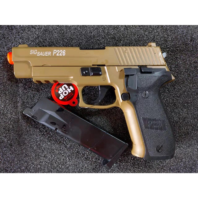 DOUBLE BELL - SIG P226 Gel blaster Green Gas Blowback