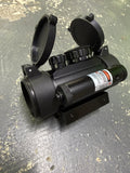 SCOPE - RED DOT ALLOY WITH LASER POINT