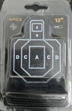 4pcs/set Metal Shooting Targets