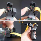 Infrared Slingshot With Laser-Metal