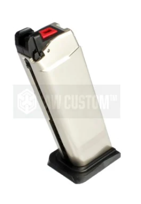 VXMG02 VX 25 Round Gas Magazine-Silver
