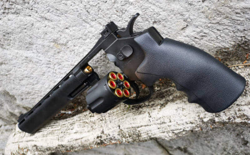 Wells - Revolver 357 Magnum 7" CO2 Gas Gel Blaster
