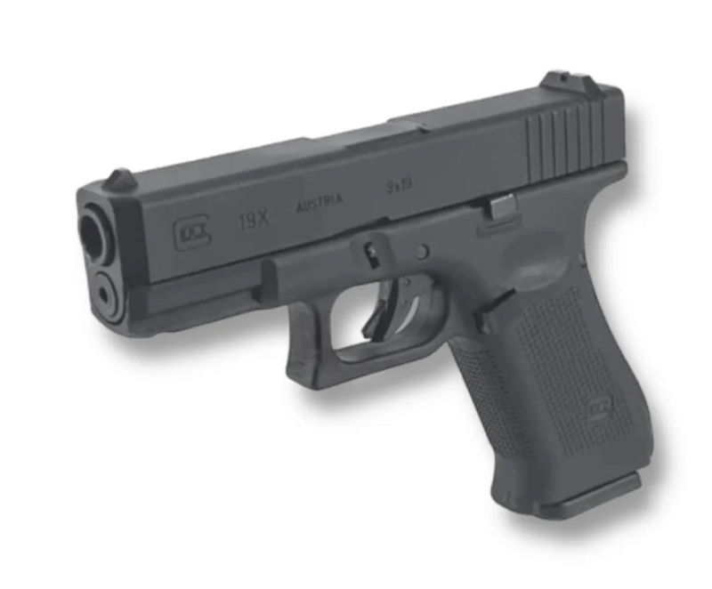 E&C GLOCK 19X GAS BLOWBACK GEL BLASTER PISTOL – BLACK