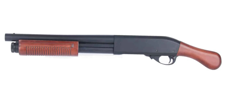 Gas Powered Shotgun Stubby-Real wood (Copy)