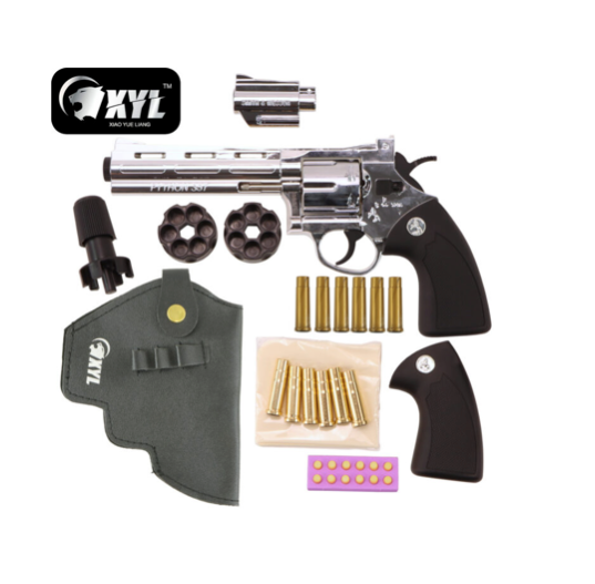 XYL Python 357 Golden Edition Gel Blaster Revolver ‚Äì Collector‚Äôs Presentation Set