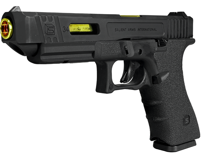 E&C SAI Glock 34 Gas Blowback Gel Blaster Pistol