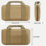 LOCK DOUBLE PISTOL CASE