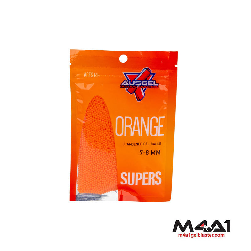 AUSGEL 7-8mm Super Gels Orange - 60g