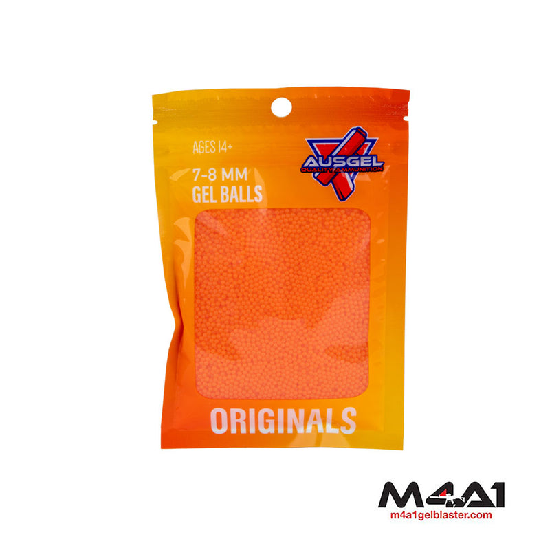 AUSGEL 7-8mm Deluxe Gels Orange - 60g