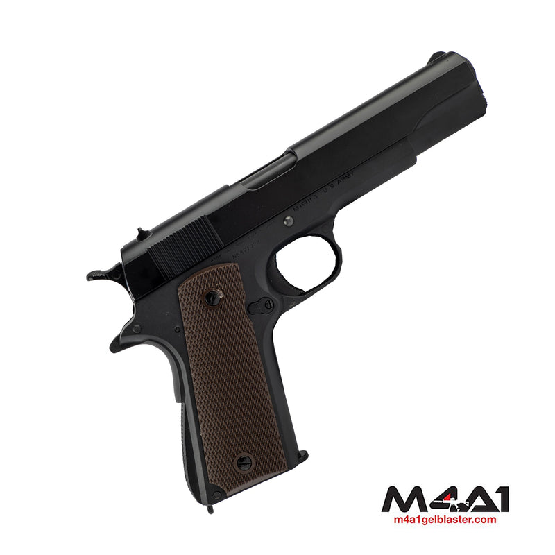 Colt 1911 Black Manual Gel Blaster Pistol