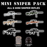 Mini Snipers/Backpack & Helmet  Pack
