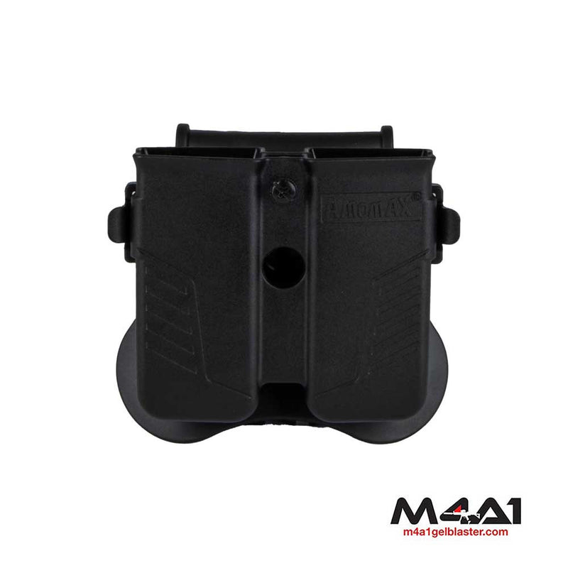 Amomax Universal Double Mag Pouch (Black)